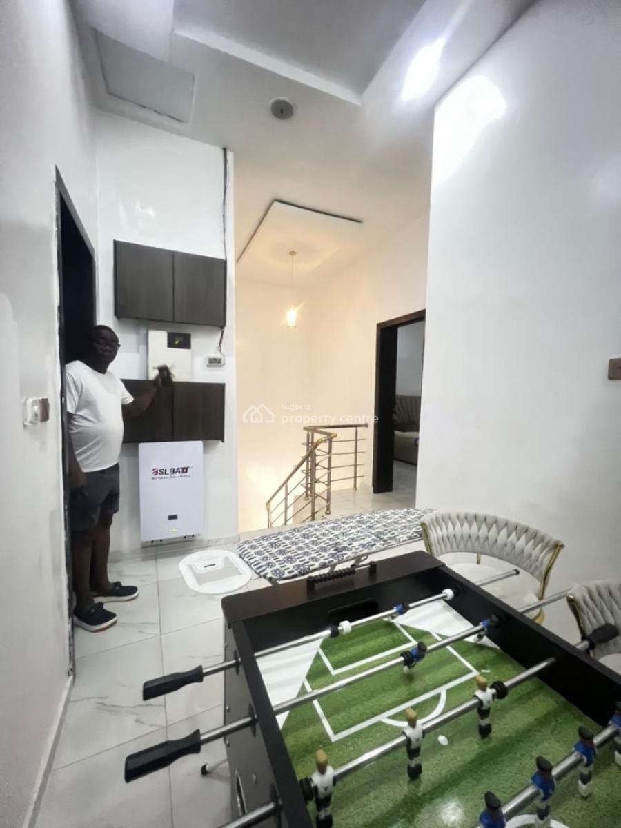 Fully Furnished 4 Bedroom Semi Detached Duplex with Bq and Inverter, Orchid Road Lekki Before Road Lekki, Lekki, Lagos, Semi-detached Duplex for Rent