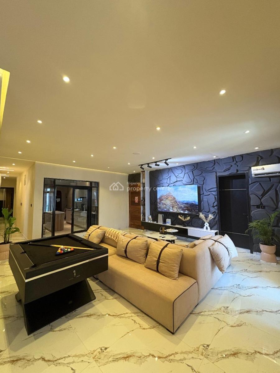 Luxury 3 Bedroom Penthouse with Private Cinema, Pool, Snooker & Ps5, Ikate, Lekki, Lagos, Flat / Apartment Short Let