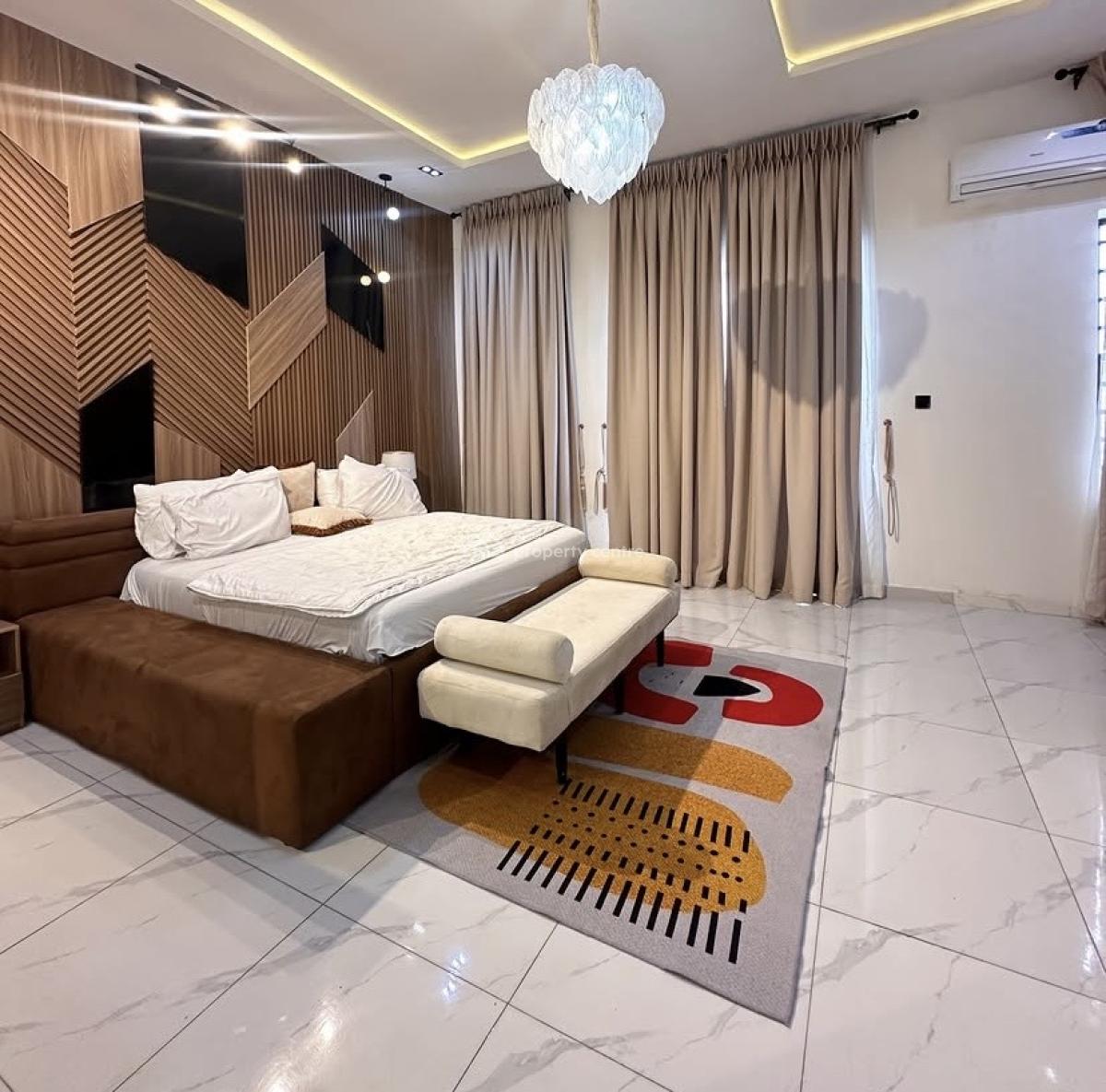 Fully Furnished 4 Bedroom Terrace Duplex, Orchid Road Royal Pine Estate, Lekki, Lagos, Terraced Duplex for Rent