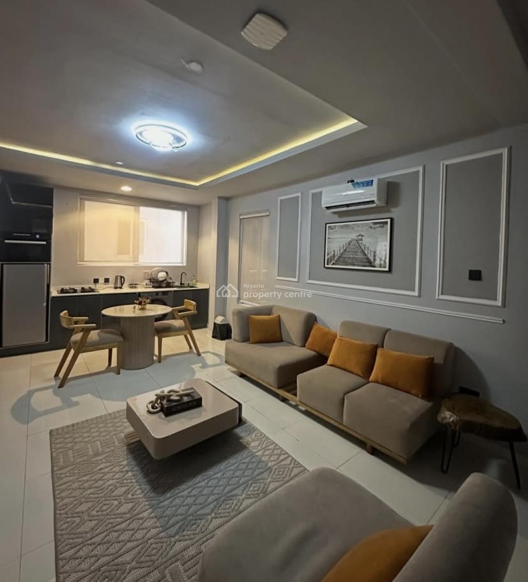 Furnished 1 Bedroom Apartment !! ( 4th Floor ), Ikoyi, Ikoyi, Lagos, Mini Flat (room and Parlour) for Rent