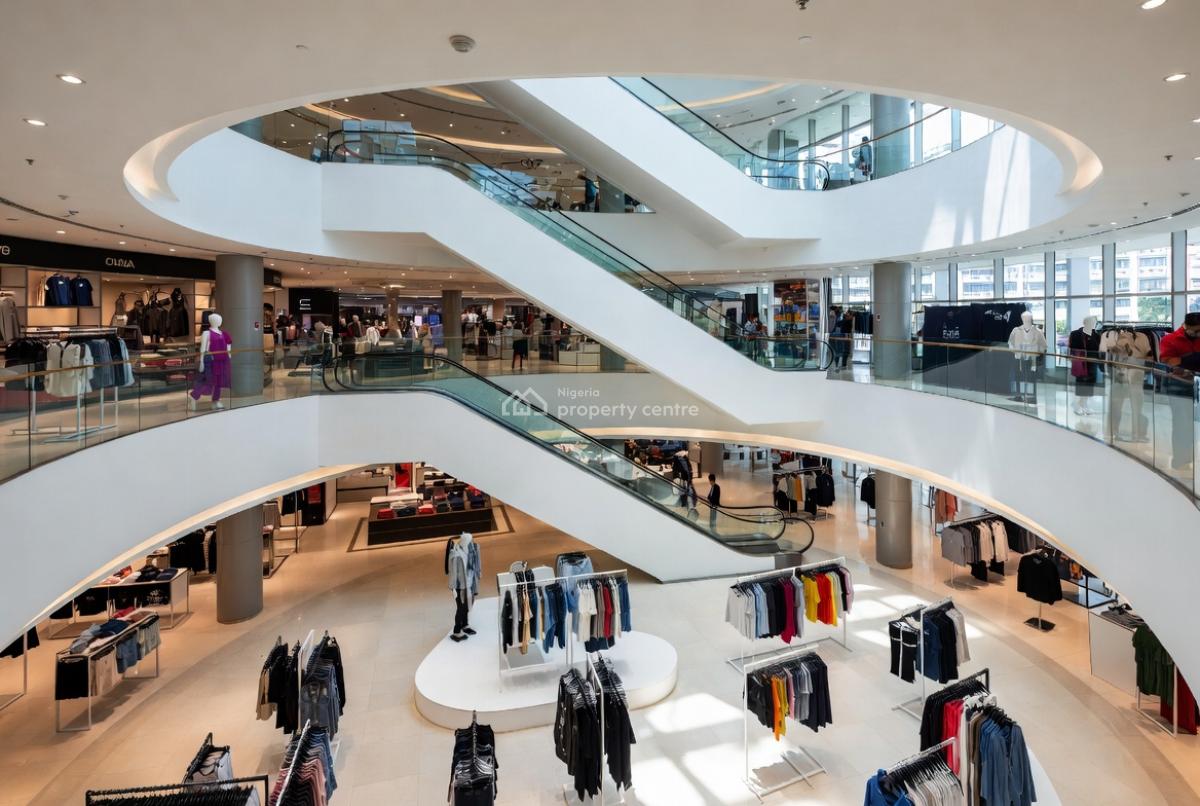 Affordable Commercial Shop with Rooftop Longed, Gidi Mall Located By Novare Mall Sangotedo, Ajah, Lagos, Plaza / Complex / Mall for Sale