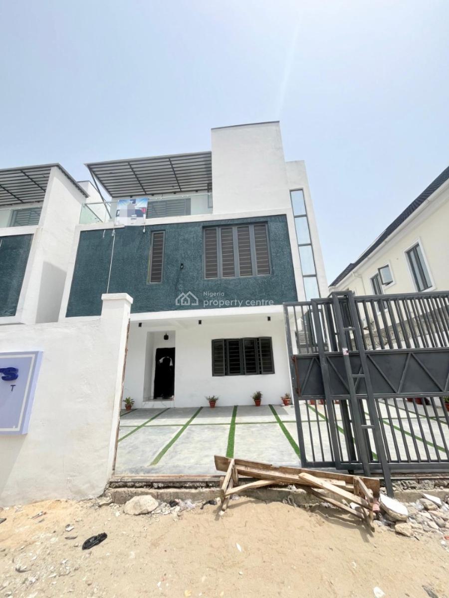 Luxurious 4 Bedroom Newly Built Semi Detached Duplex with Bq Available, Ologolo Lekki Lagos, Ologolo, Lekki, Lagos, Semi-detached Duplex for Rent
