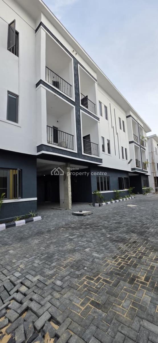Luxurious 4 Bedroom Terrace  House, 25 Alpha Beach Estate, Lekki Expressway, Lekki, Lagos, Terraced Duplex for Sale