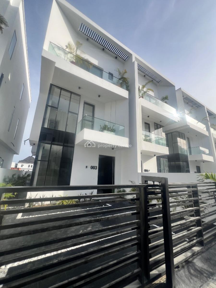 Magnificent 4 Bedroom Semi-detached Duplex with Bq, Orchid Road, Lekki, Lagos, Semi-detached Duplex for Sale