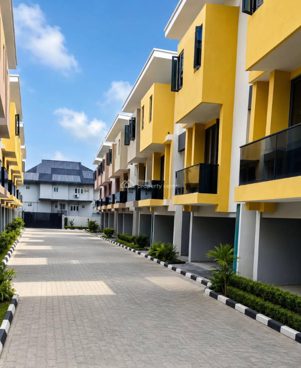 Brand New 4 Bedroom Terraced Duplex, Adeniyi Jones, Ikeja, Lagos, Terraced Duplex for Sale