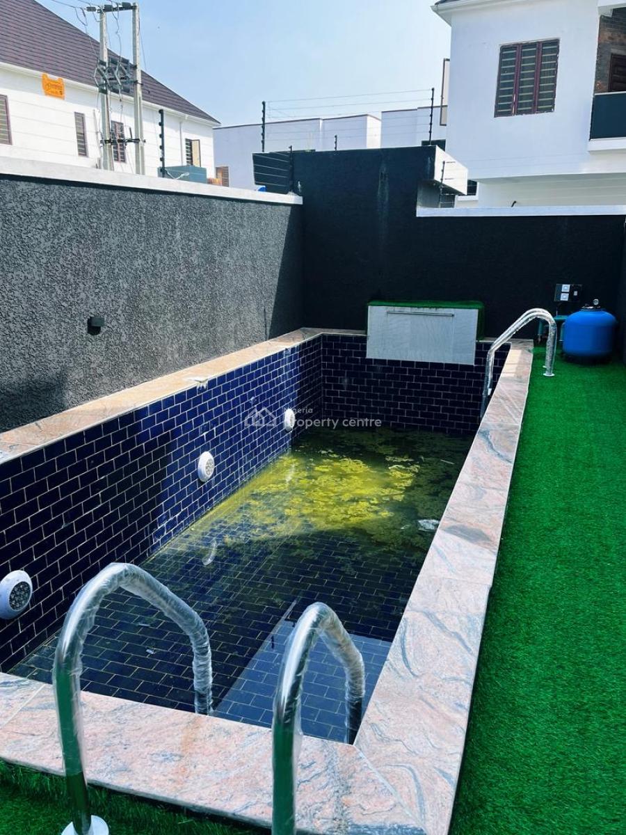 Luxury 4 Bedroom Semi-detached Duplex with Bq & Swimming Pool, Orchid Road, Lekki, Lagos, Semi-detached Duplex for Sale