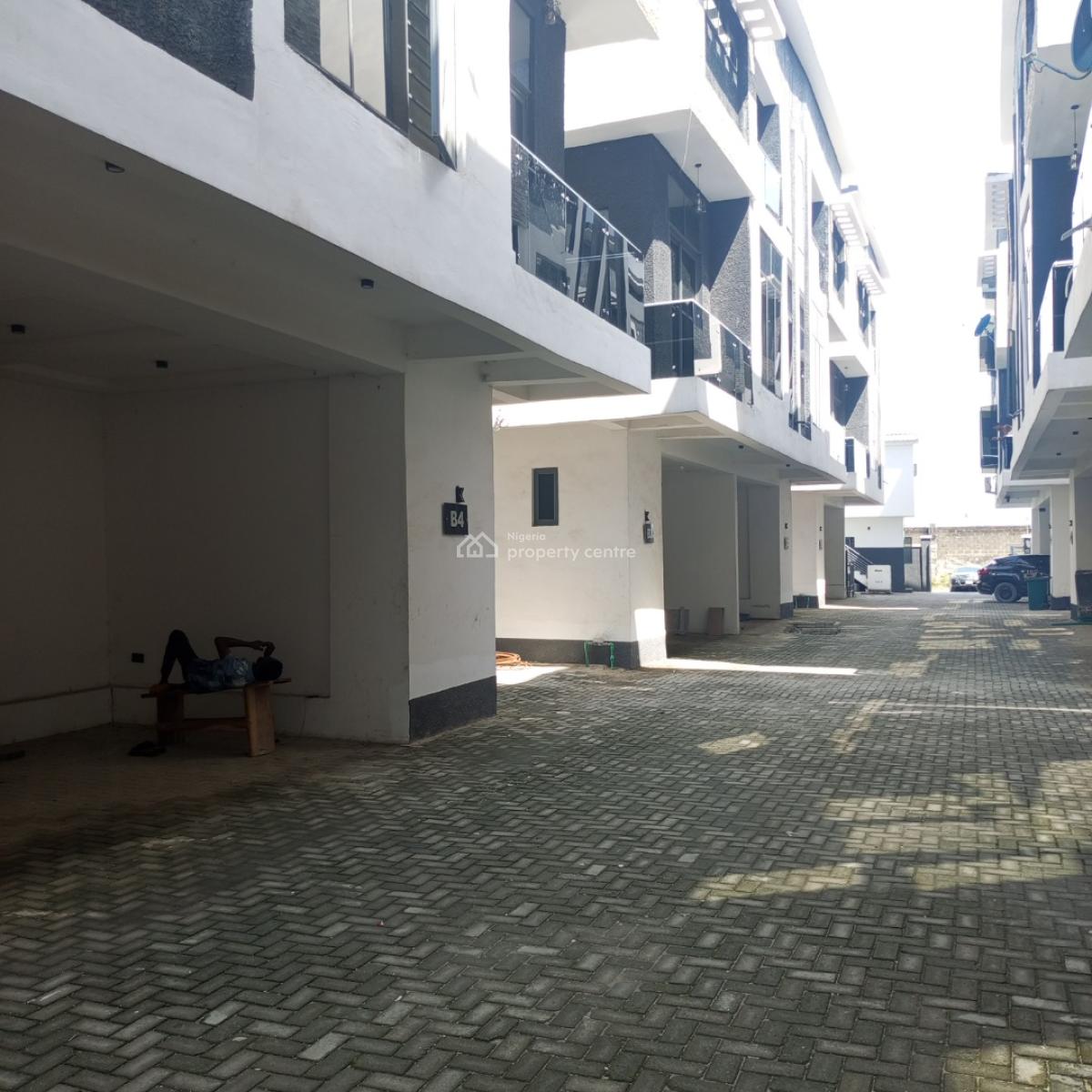 Sharp and Spacious 5bedroom Terrace Duplex with a Swimming Pool, Atlantic Nominee Estate Ajah-lekki, Alasia, Ajah, Lagos, Flat / Apartment for Rent
