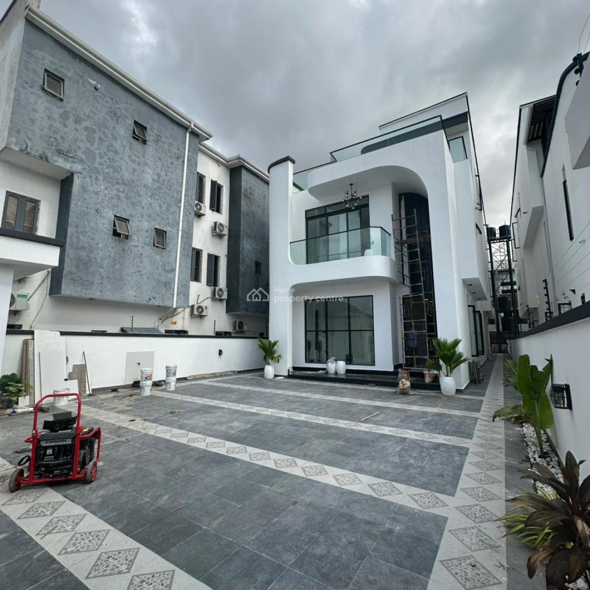 Excellent 5bedroom Duplex with a Bq,pool,cinema in a Prestigious Area, Ikate, Lekki, Lagos, Detached Duplex for Sale
