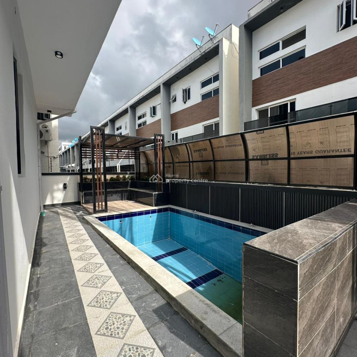 Excellent 5bedroom Duplex with a Bq,pool,cinema in a Prestigious Area, Ikate, Lekki, Lagos, Detached Duplex for Sale