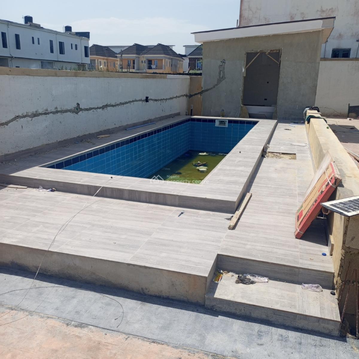 Newly Built and Sharp 4bedroom Terrace Duplex with a Swimming Pool, Lekki Pennusula Scheme 2 Abraham Adesanyan, Ogombo, Ajah, Lagos, House for Sale