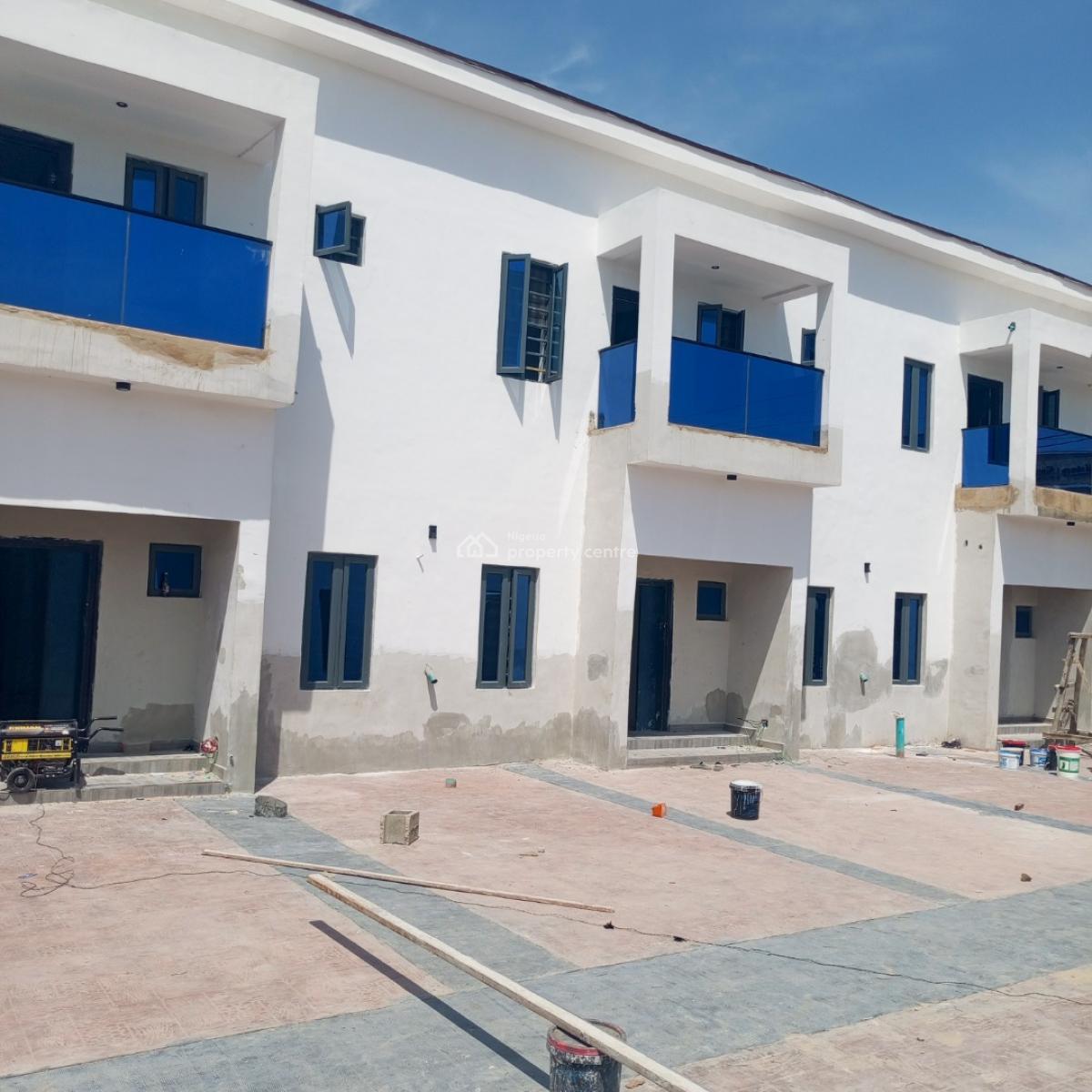 Newly Built and Sharp 4bedroom Terrace Duplex with a Swimming Pool, Lekki Pennusula Scheme 2 Abraham Adesanyan, Ogombo, Ajah, Lagos, House for Sale