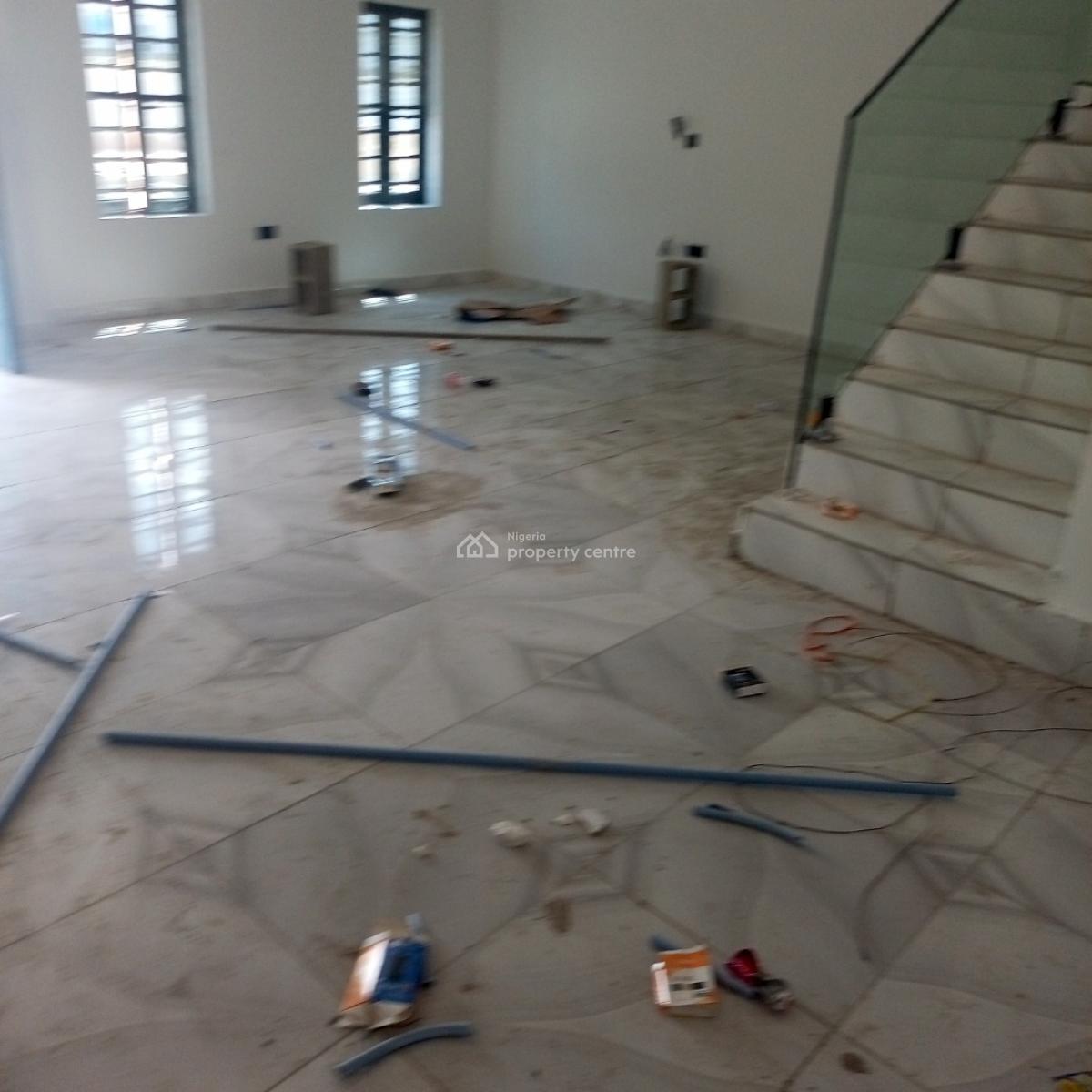 Newly Built and Sharp 4bedroom Terrace Duplex with a Swimming Pool, Lekki Pennusula Scheme 2 Abraham Adesanyan, Ogombo, Ajah, Lagos, House for Sale