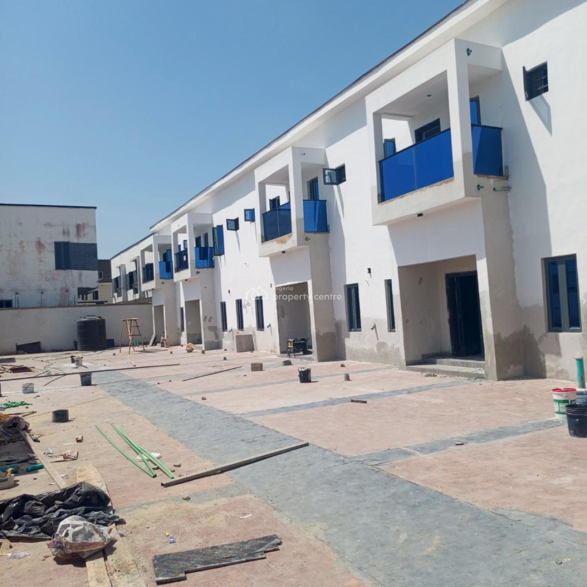 Newly Built and Sharp 4bedroom Terrace Duplex with a Swimming Pool, Lekki Pennusula Scheme 2 Abraham Adesanyan, Ogombo, Ajah, Lagos, House for Sale