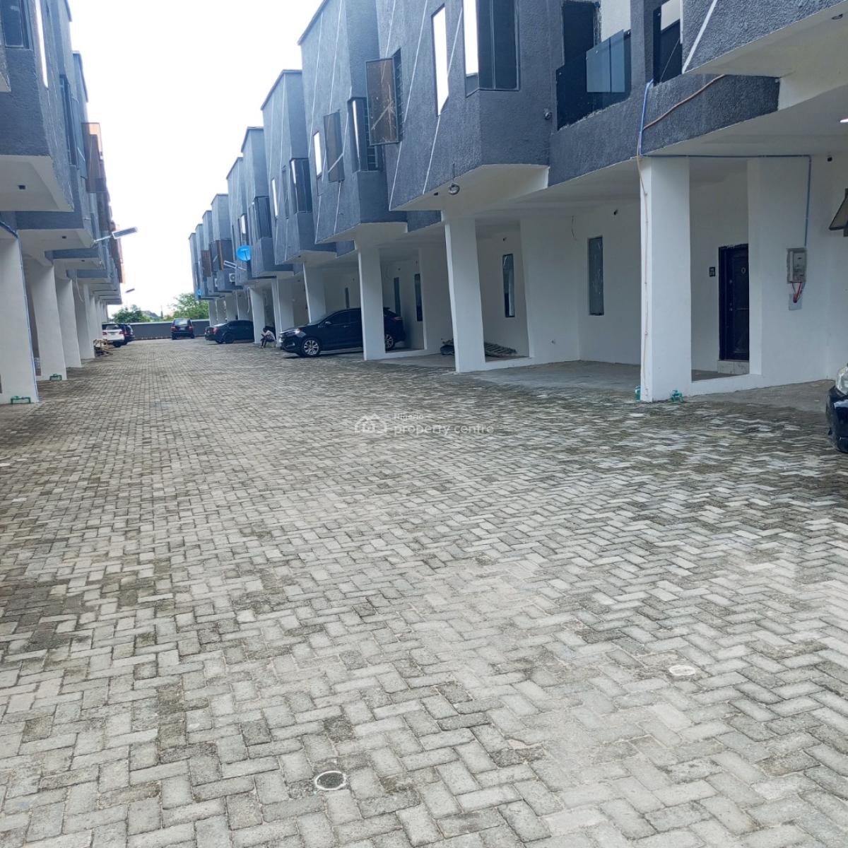 Luxurious and Standard Fully Furnished 4bedroom Terrace Duplex, Atlantic Nominee Estate Ajah-lekki, Ogombo, Ajah, Lagos, Terraced Duplex for Sale