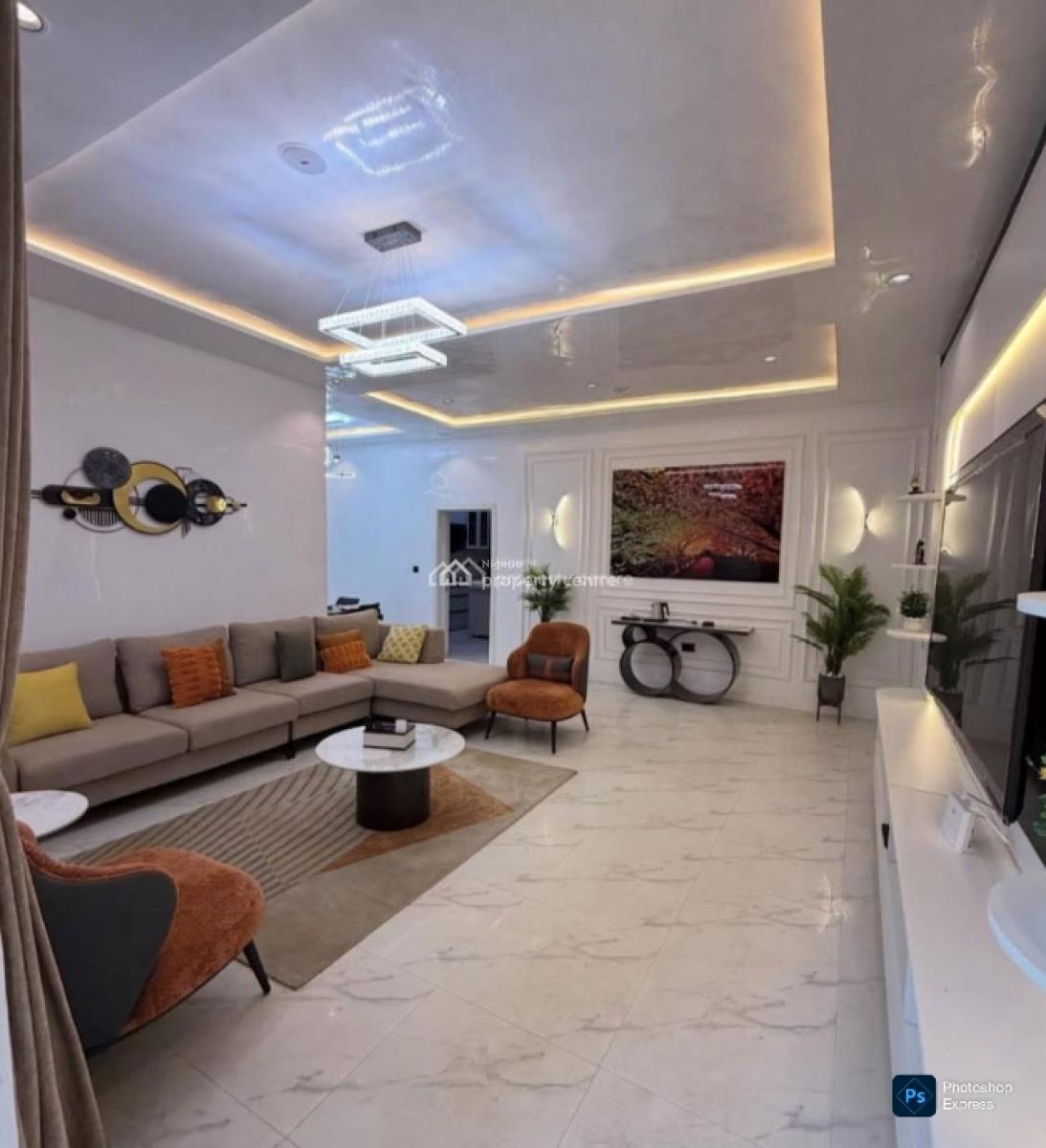 Furnished/unfurnished Luxury Modern Flat with Elevator, Main Abuja, Maitama District, Abuja, Flat / Apartment for Rent
