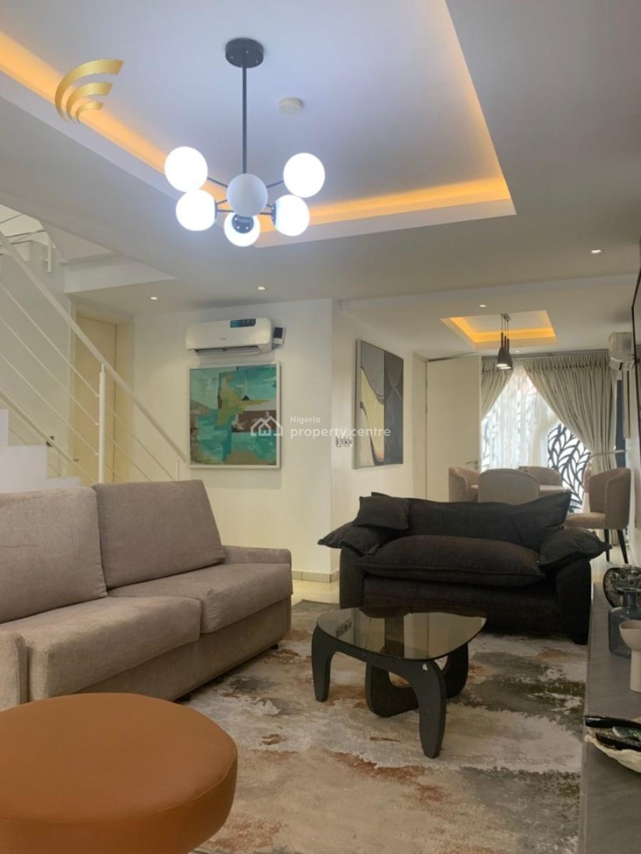 Serviced Furnished 4-bedroom Terrace Duplex with Bq, Off Palace Road, Oniru, Victoria Island (vi), Lagos, Terraced Duplex for Rent