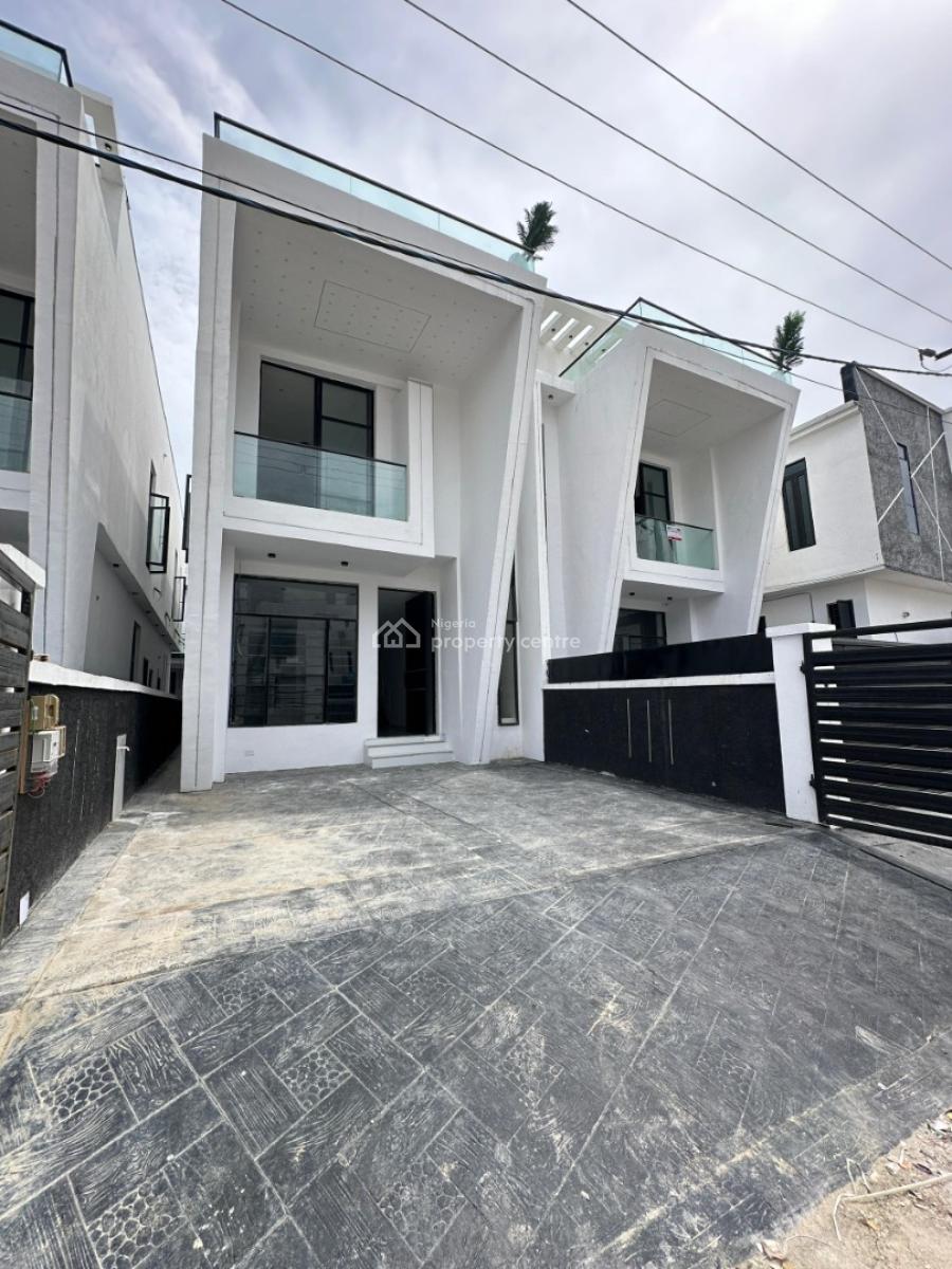 Luxury Spacious 4 Bedroom Semi-detached Duplex with Bq, Ikota, Lekki, Lagos, Semi-detached Duplex for Sale