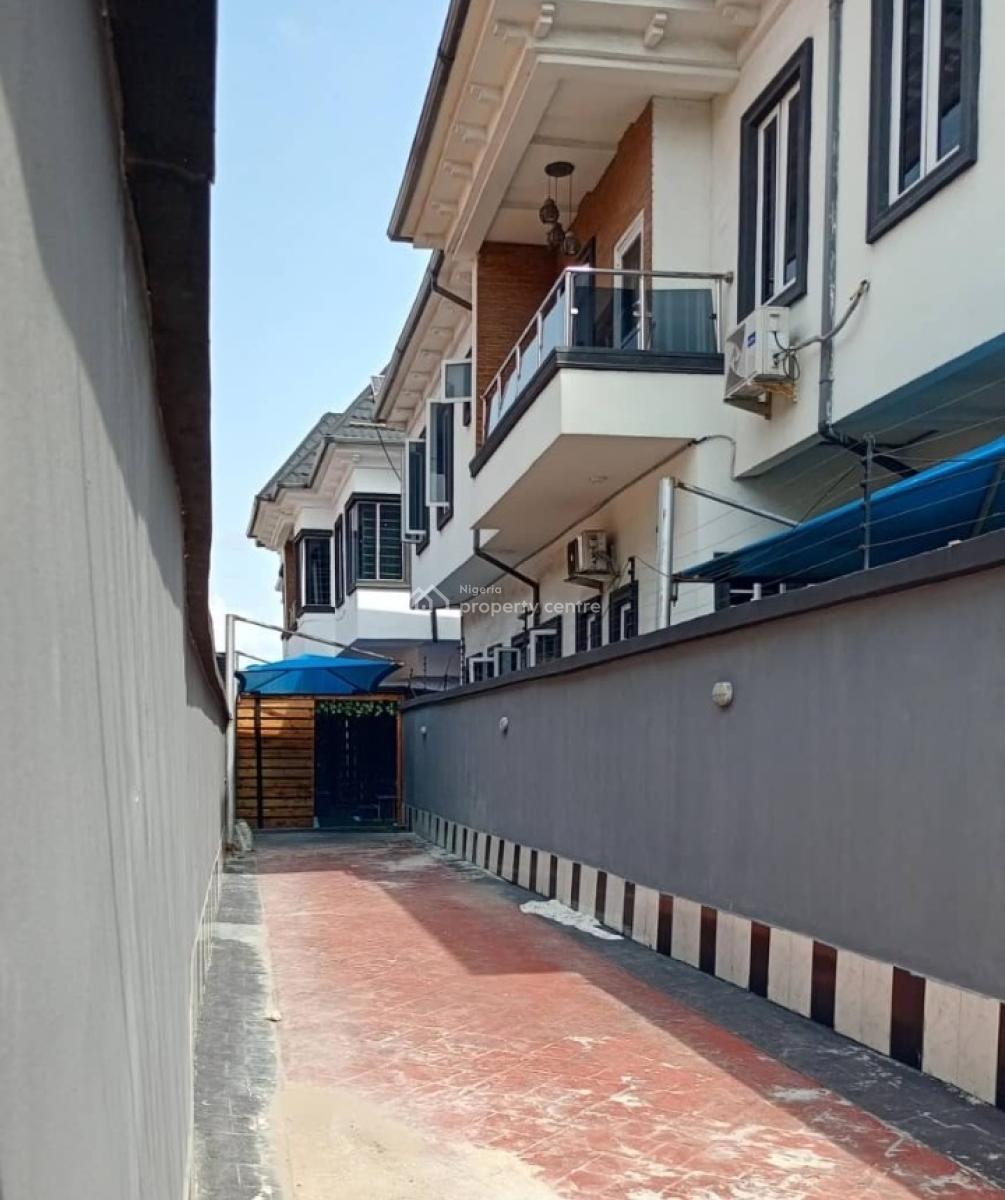 Spacious 5 Bedrooms Fully Detached Duplex + Bq, Swimming Pool, Osapa, Lekki, Lagos, Detached Duplex for Rent