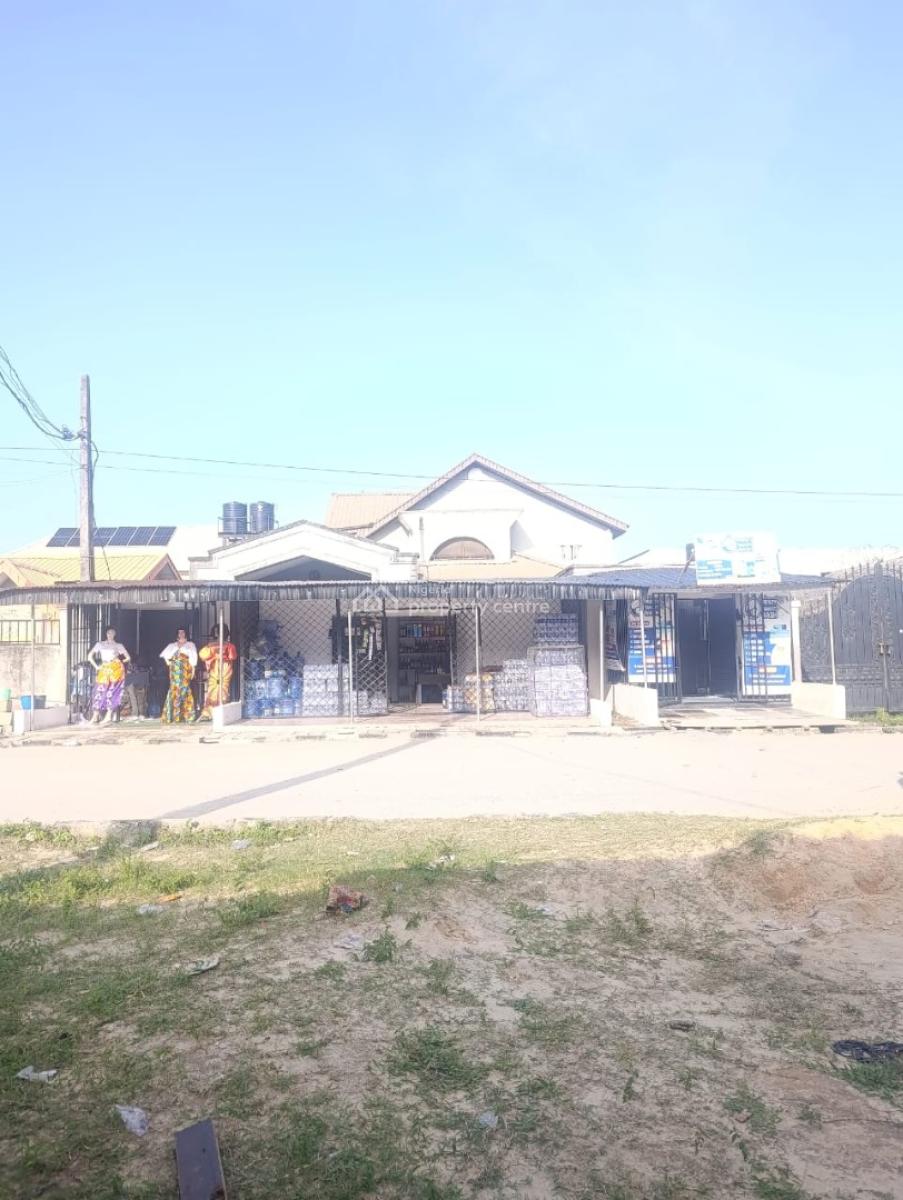 Well Built and Maintained 4 Bedrooms Fully Detached Duplex,bq and Shop, Located in Fidiso Estate, Abijo, Lekki, Lagos, Detached Duplex for Sale