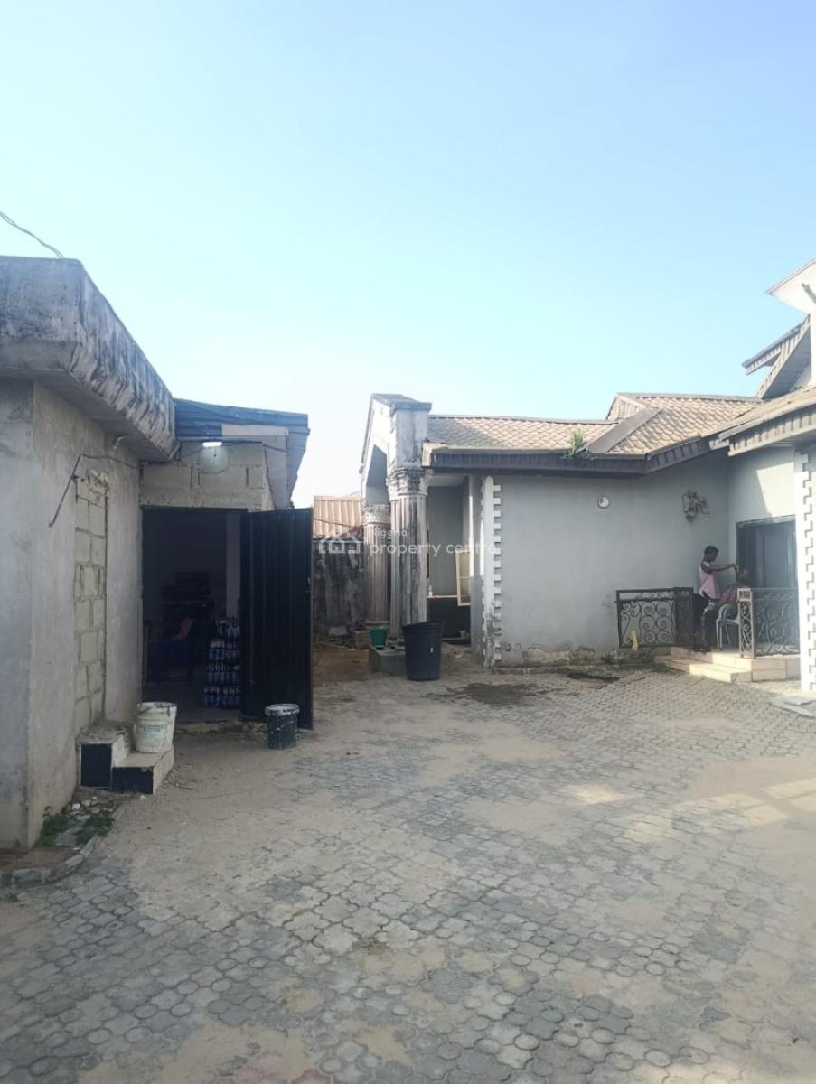 Well Built and Maintained 4 Bedrooms Fully Detached Duplex,bq and Shop, Located in Fidiso Estate, Abijo, Lekki, Lagos, Detached Duplex for Sale