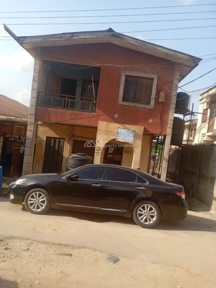 3 Nos of Miniflat with Empty Land at The Back in a Half Plot of Land a, Ogudu, Lagos, Block of Flats for Sale