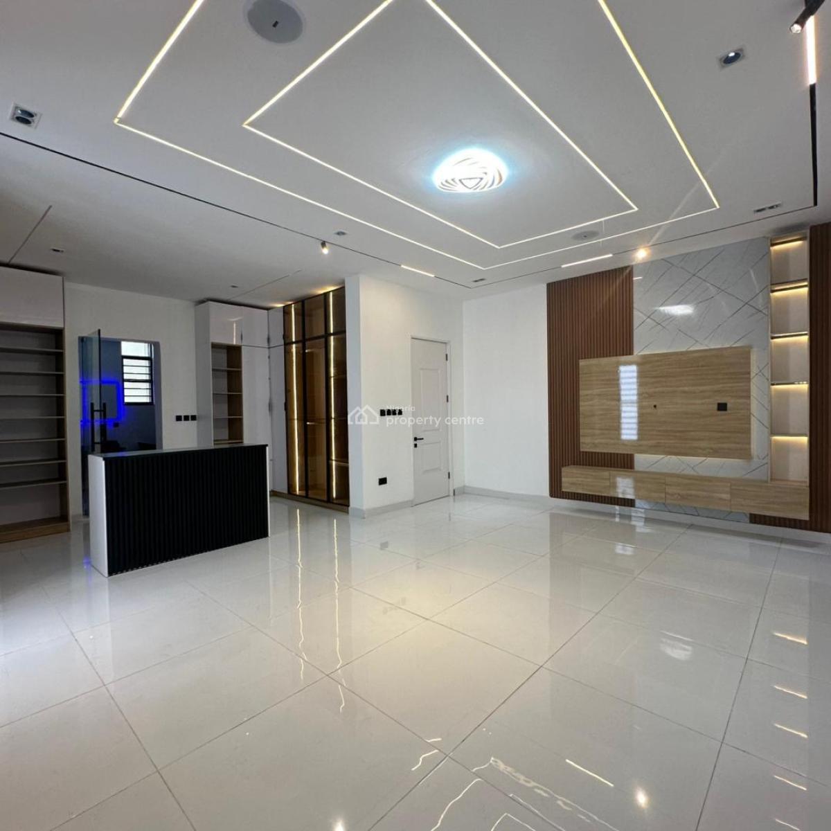 Luxurious 5 Bedroom Fully Detached Duplex with Bq, Pool, Cinema, Chevron Toll Gate, Lekki, Lagos, Detached Duplex for Sale