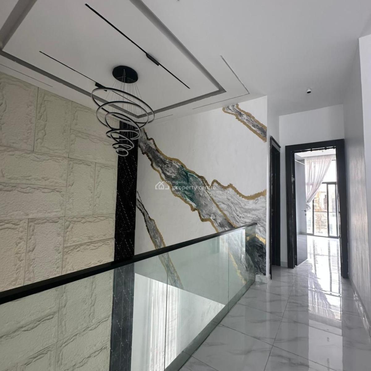 Luxurious 5 Bedroom Fully Detached Duplex with Bq and Swimming Pool, Chevron Toll Gate, Lekki, Lagos, Detached Duplex for Sale