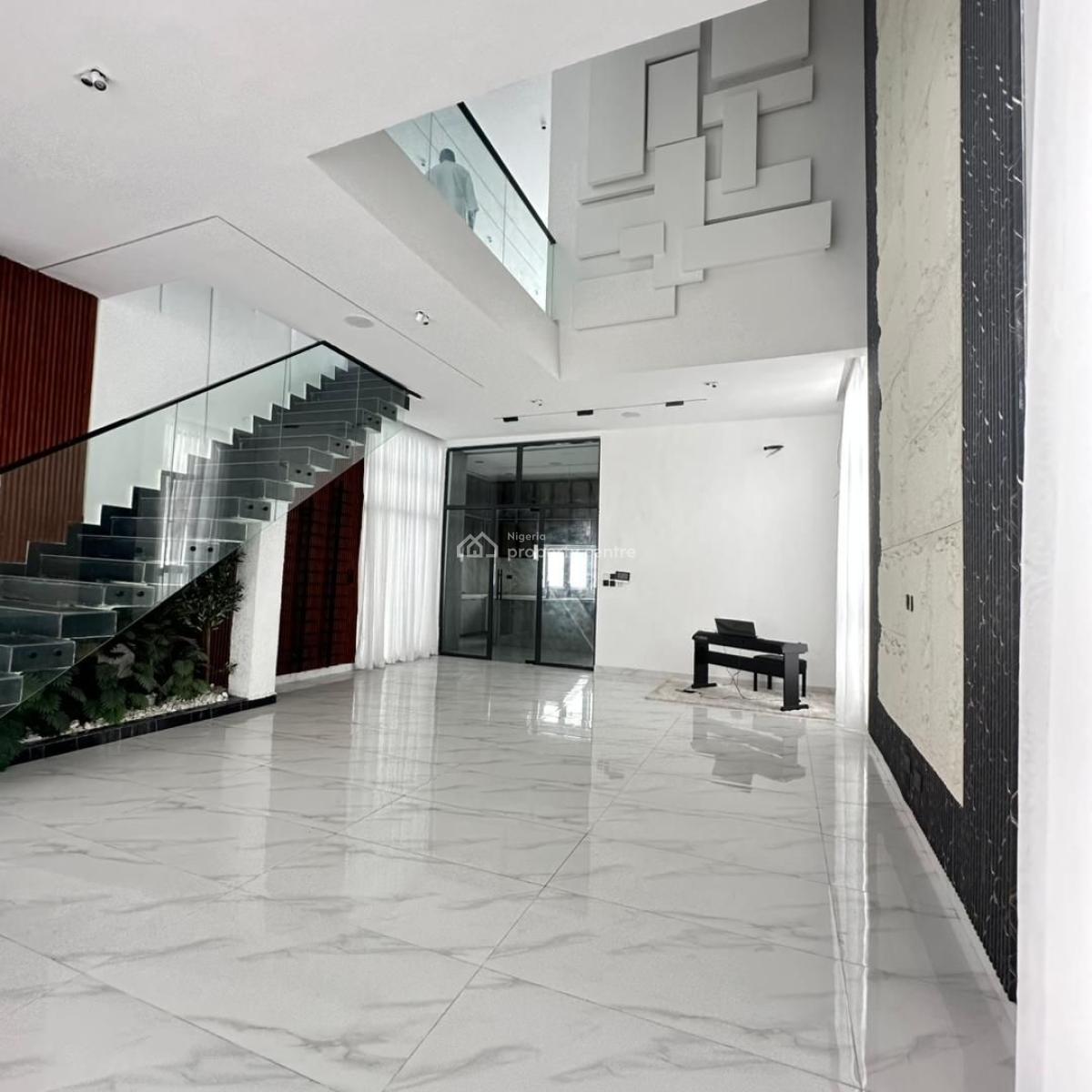 Luxurious 5 Bedroom Fully Detached Duplex with Bq and Swimming Pool, Chevron Toll Gate, Lekki, Lagos, Detached Duplex for Sale