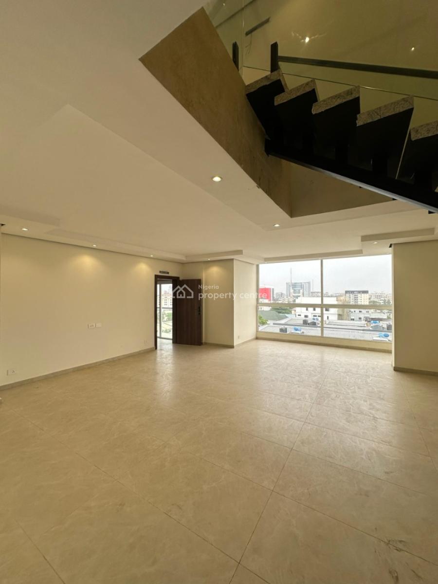 Newly & Tastefully Finished 4 Bedroom Pent House House with Bq, Victoria Island (vi), Lagos, Flat / Apartment for Sale