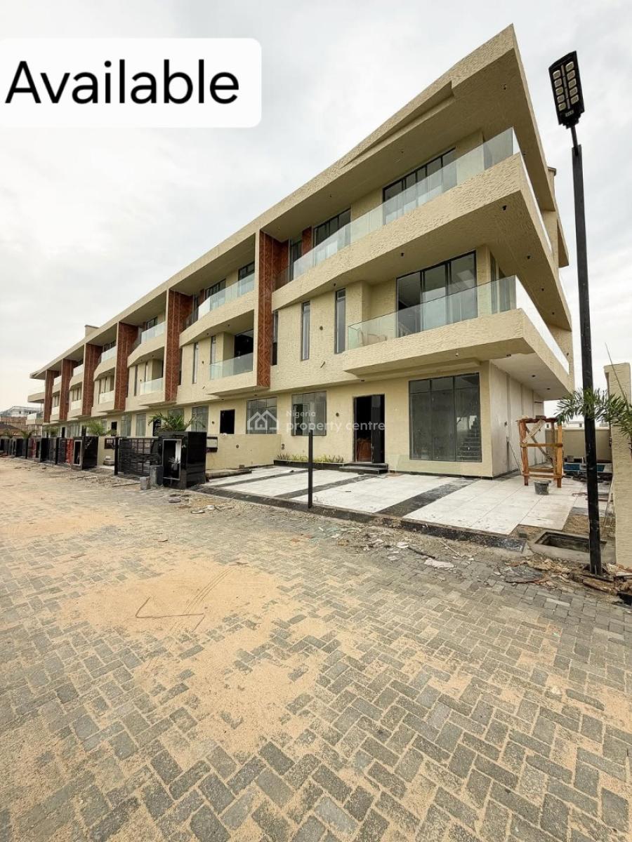Ultra Modern Luxurious Self Compound 5bed Terrace Duplex in Secure Are, Lekki Phase 1, Lekki, Lagos, Terraced Duplex for Sale