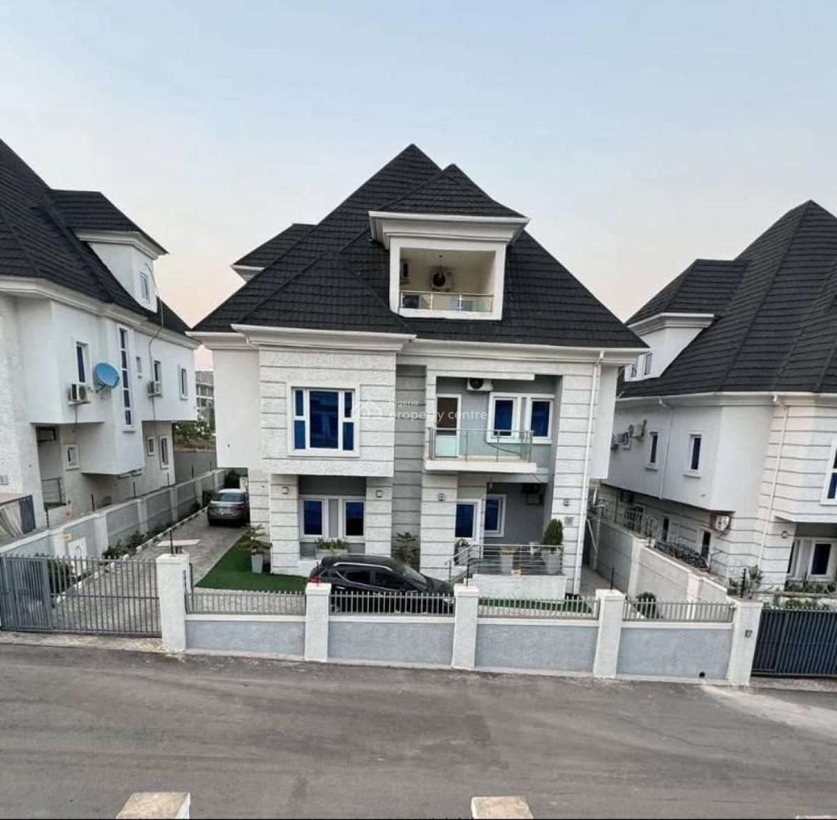 Luxury 5-bedroom Fully Detached Duplex with Penthouse & Bq, Guzape District, Abuja, Detached Duplex for Sale