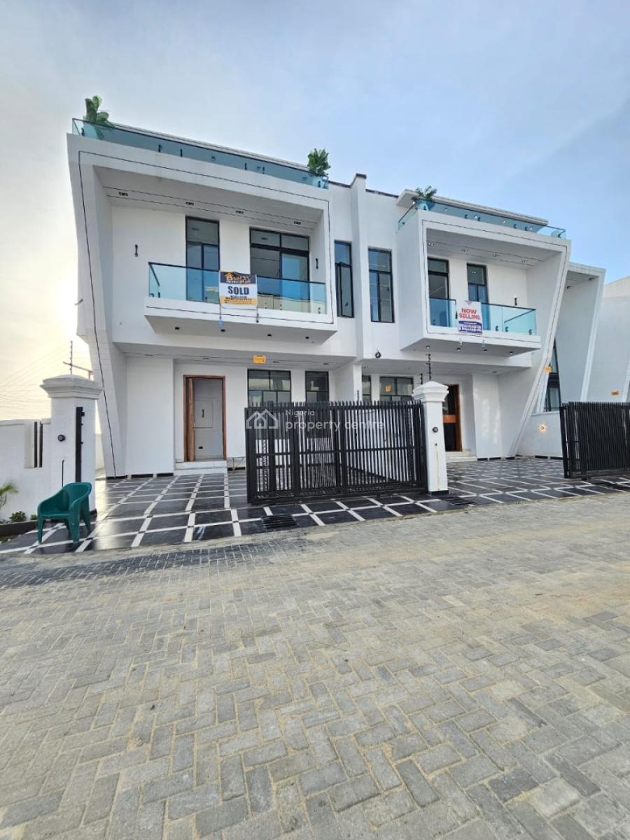 Lovely 4-bedroom Semi-detached Duplex with Bq, Ajah, Lagos, Semi-detached Duplex for Sale
