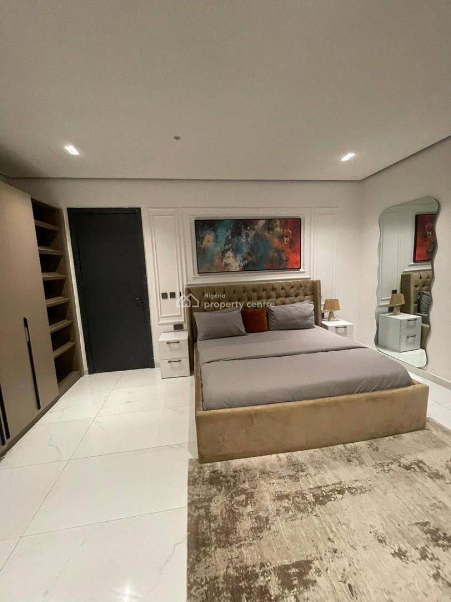 Luxury and Spacious 2 Bedroom Maisonette with 2 Balconies+ Pool +gym, Lekki Phase 1, Lekki, Lagos, Flat / Apartment Short Let