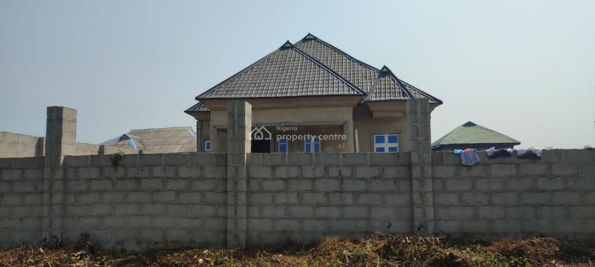 Semi Completed 3& 2bedroom Flat on 2plot of Land, Agbowa Ikorodu Lagos, Agbowa, Ikorodu, Lagos, Detached Bungalow for Sale