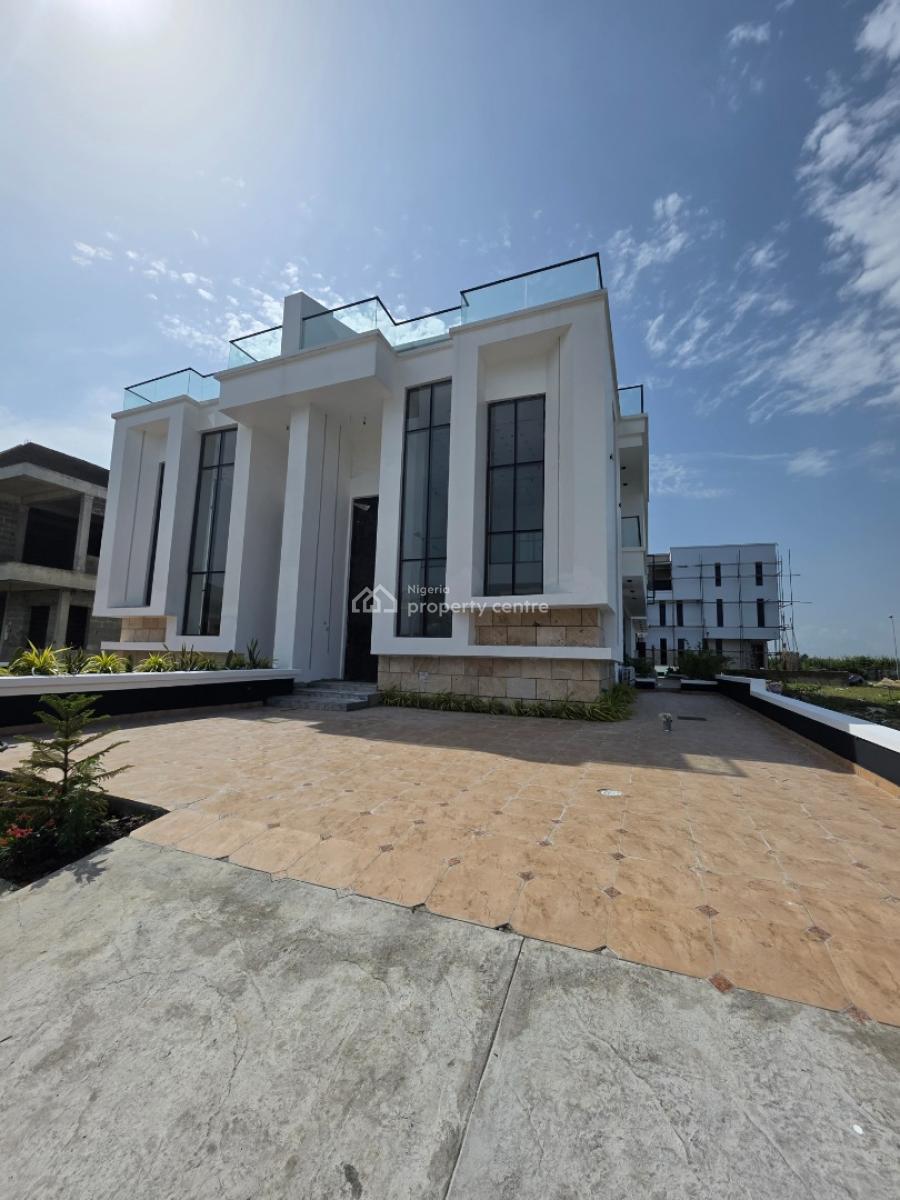 Luxury 5 Bedroom Semi-detached Duplex with Elevator + Cinema + Pool, Creek Haven Estate, Ikate, Lekki, Lagos, Semi-detached Duplex for Sale