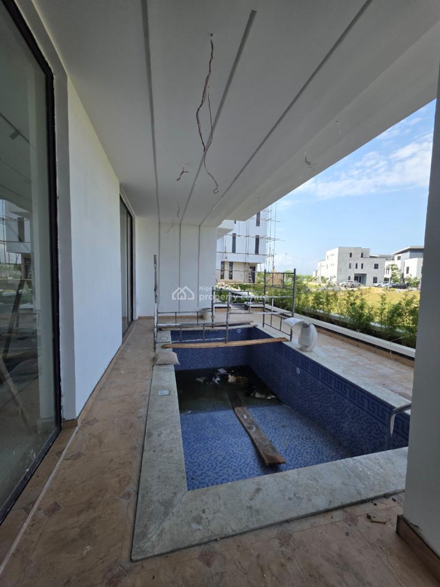 Luxury 5 Bedroom Semi-detached Duplex with Elevator + Cinema + Pool, Creek Haven Estate, Ikate, Lekki, Lagos, Semi-detached Duplex for Sale