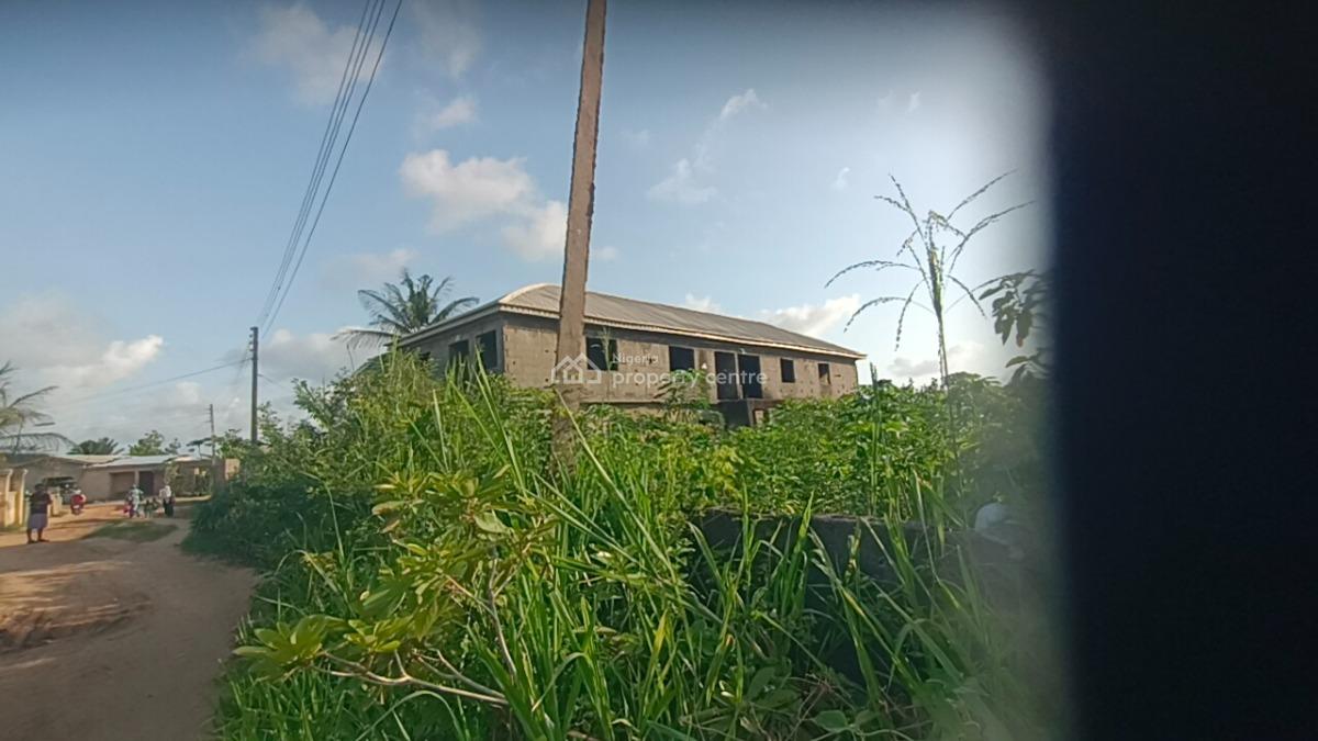 Uncompleted Storey Building of 6unit of 2bedroom Flat on Full Plot, Offin Igbogbo Ikorodu Lagos State, Igbogbo, Ikorodu, Lagos, Block of Flats for Sale