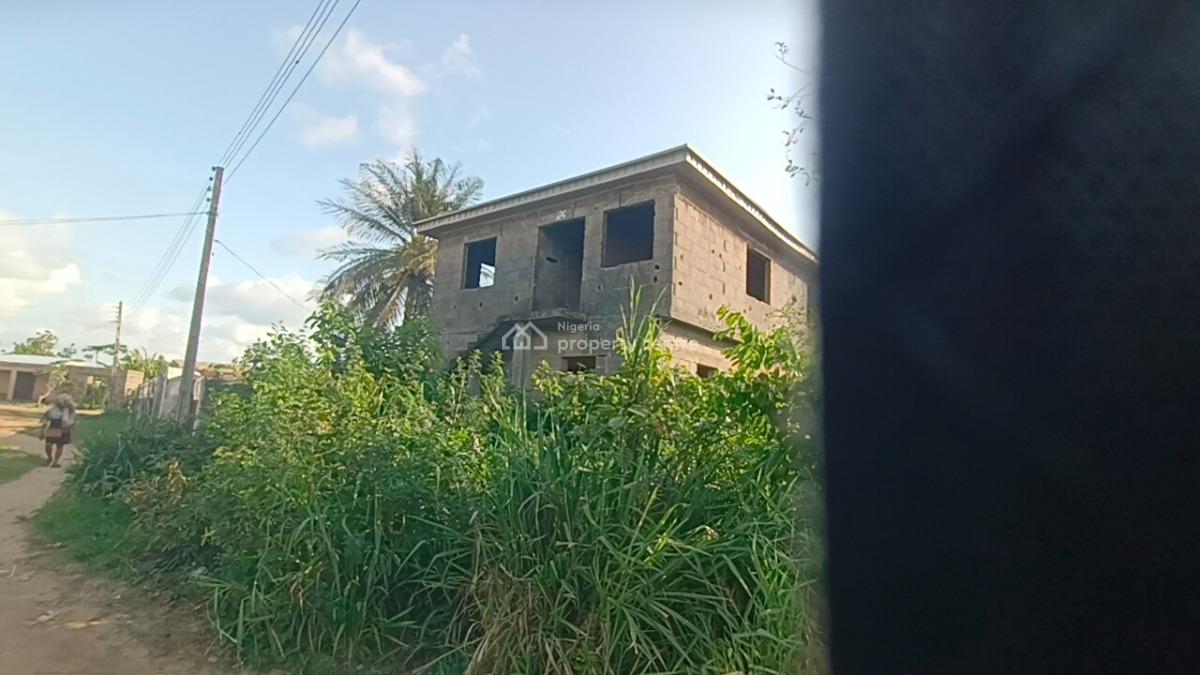 Uncompleted Storey Building of 6unit of 2bedroom Flat on Full Plot, Offin Igbogbo Ikorodu Lagos State, Igbogbo, Ikorodu, Lagos, Block of Flats for Sale