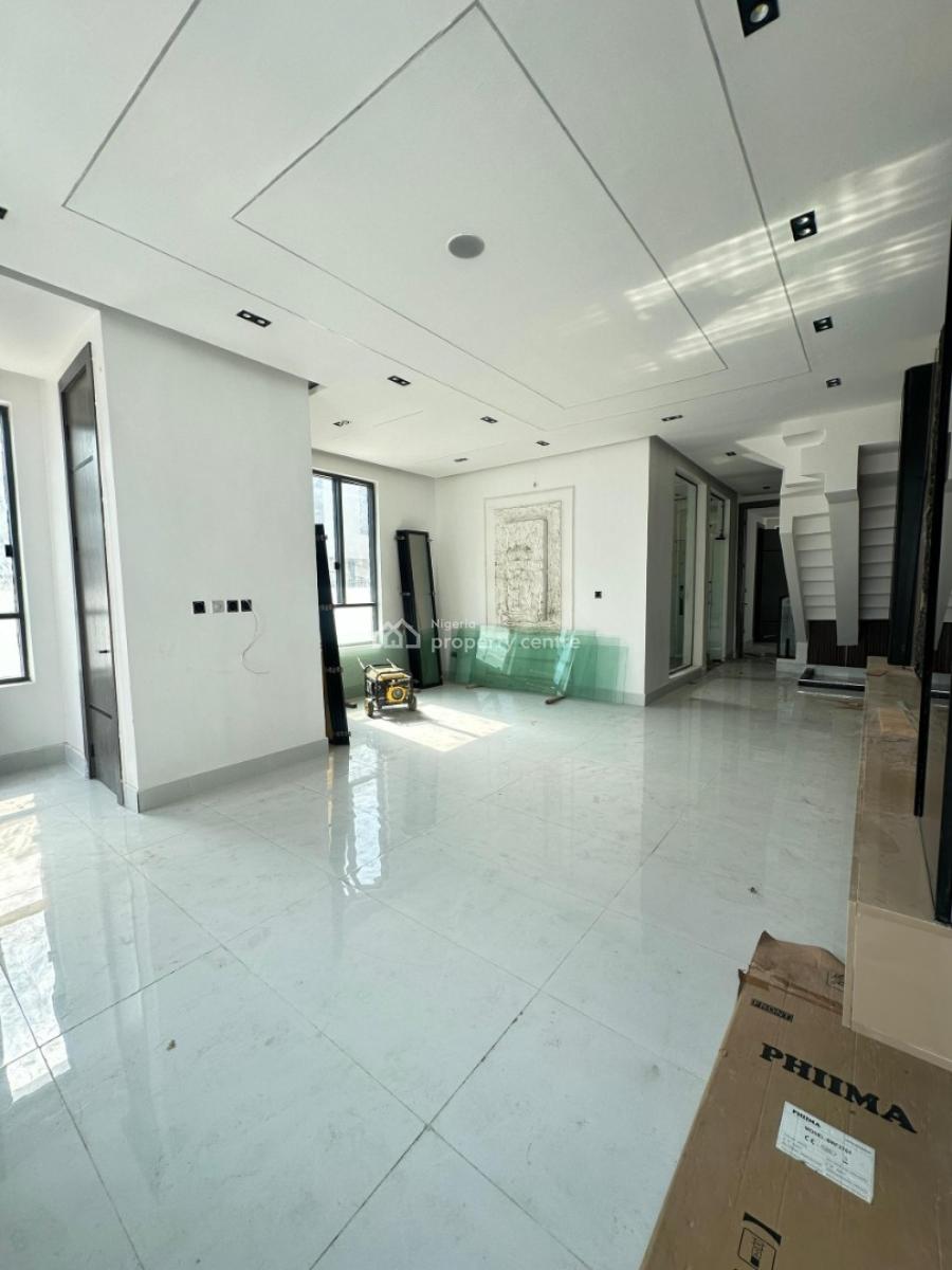 Beautiful 5bedroom Semi Detached Duplex with a Bq, Chevron, Lekki, Lagos, Semi-detached Duplex for Sale