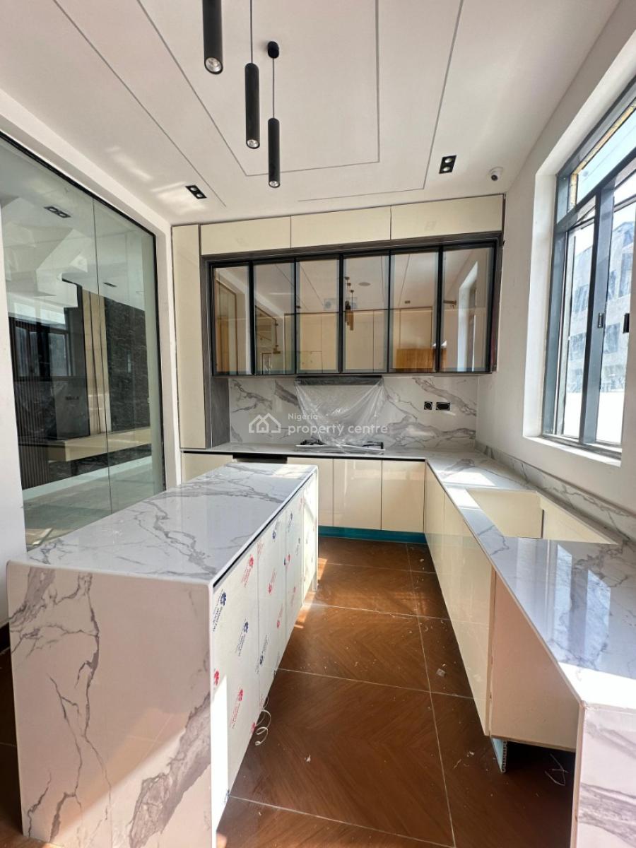 Beautiful 5bedroom Semi Detached Duplex with a Bq, Chevron, Lekki, Lagos, Semi-detached Duplex for Sale