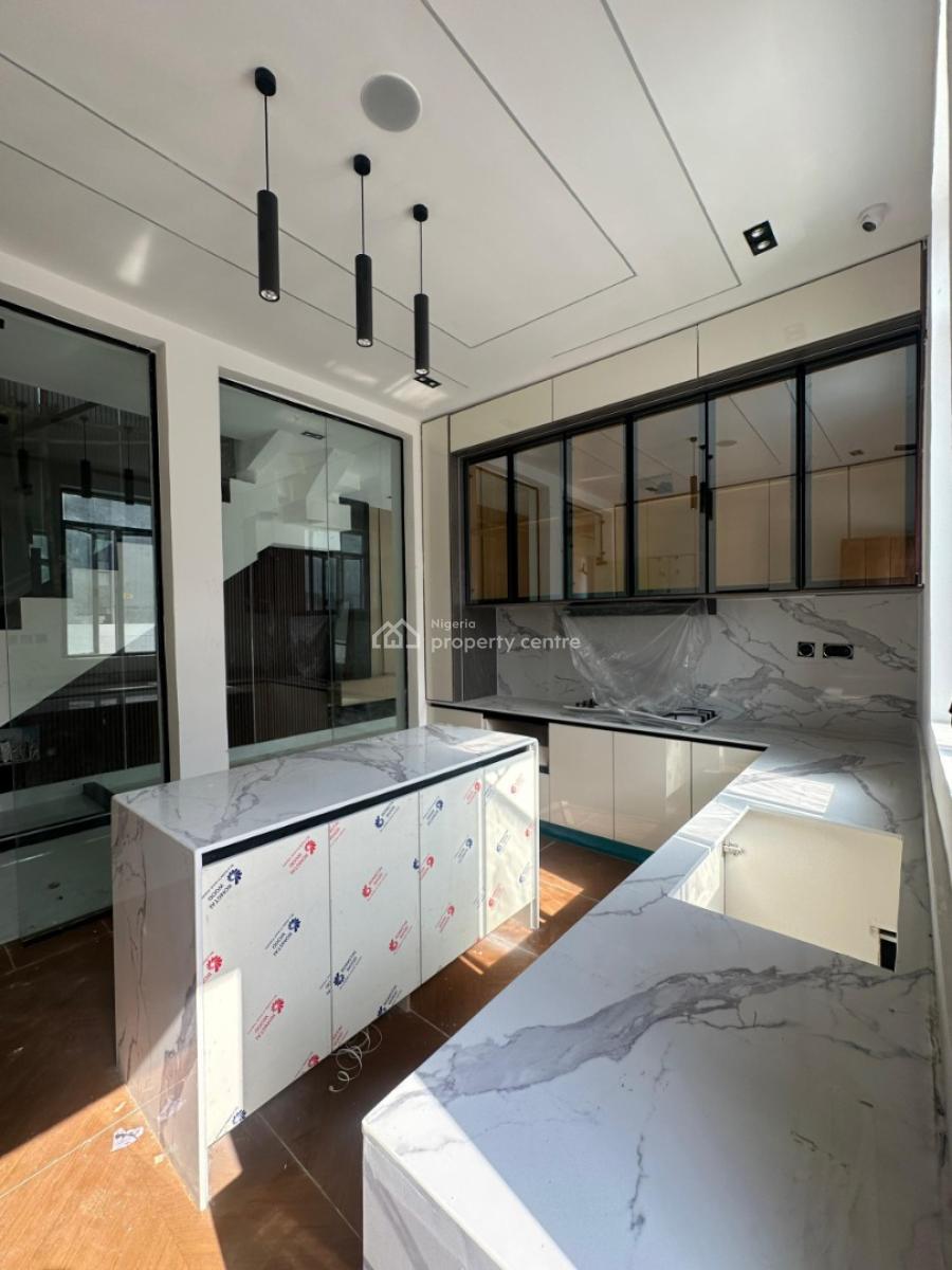 Beautiful 5bedroom Semi Detached Duplex with a Bq, Chevron, Lekki, Lagos, Semi-detached Duplex for Sale