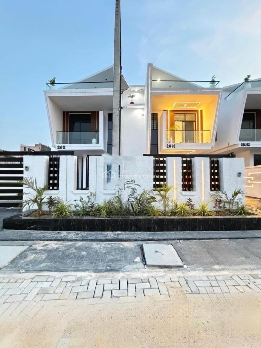 Luxury 4bedroom Semi Detached Duplex with Bq, Ikota, Lekki, Lagos, Semi-detached Duplex for Sale