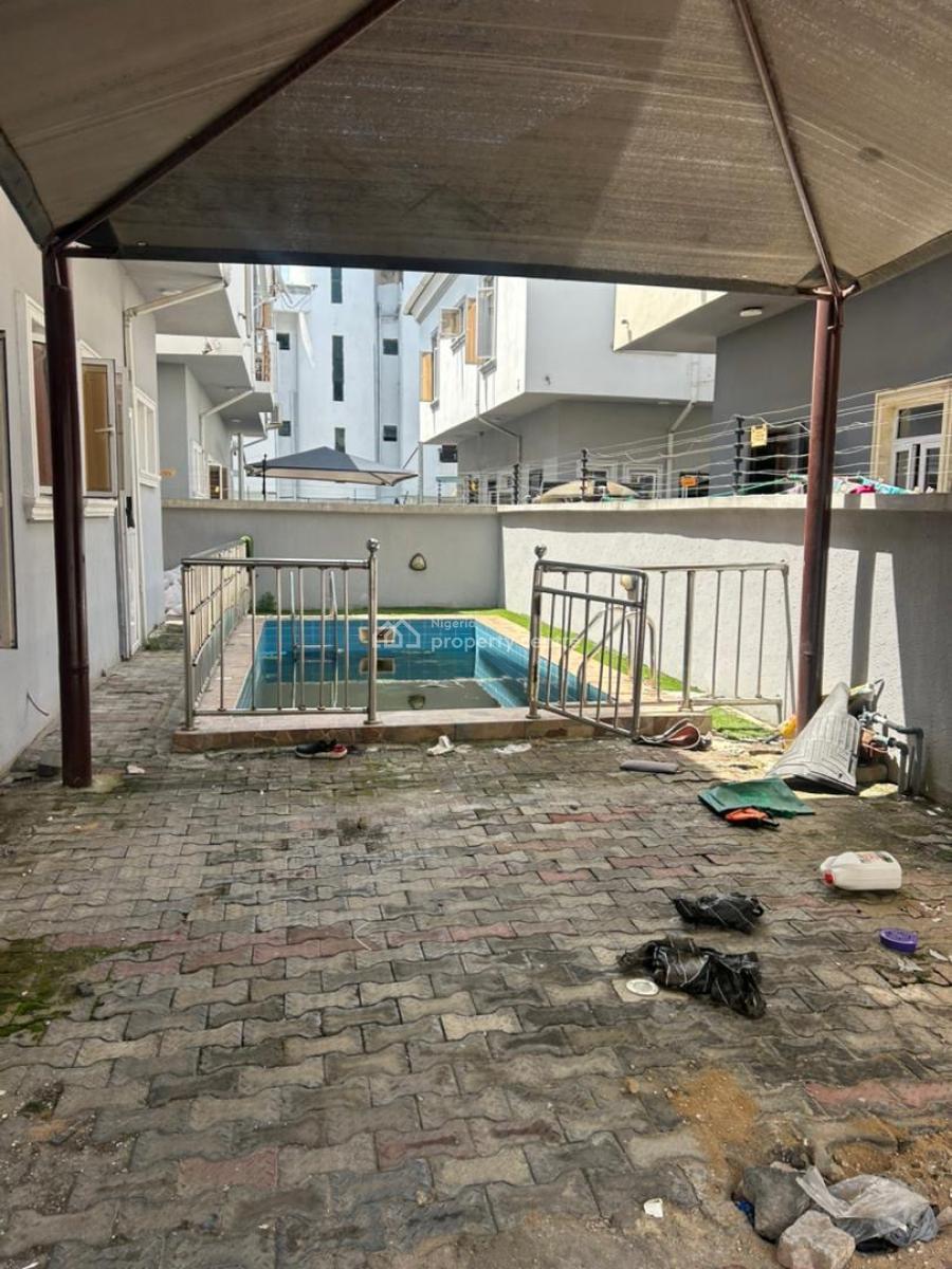 Spacious 5 Bedroom Detached Duplex + Bq, Swimming Pool, Chevron, Lekki Expressway, Lekki, Lagos, Detached Duplex for Rent