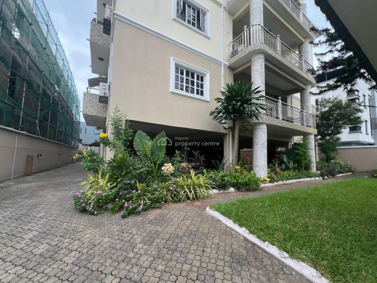 *fully Serviced Luxury 3bedrooms Apartment with Bq, Pool & Acs Install, Parkview Estate, Ikoyi Lagos., Ikoyi, Lagos, Flat / Apartment for Rent