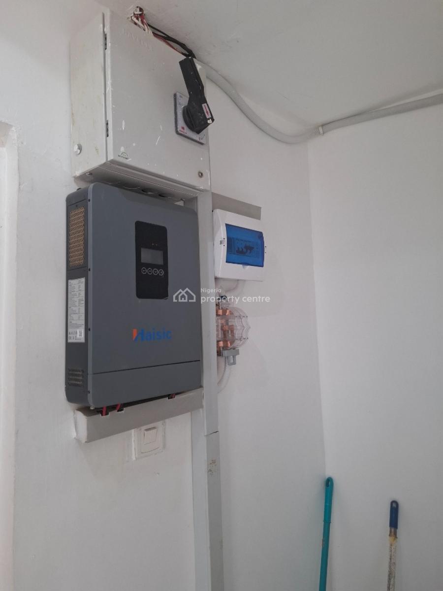 Nice 1 Bedroom Flat with Solar for Office Or Residence, Nice Location at Wuse2, Wuse 2, Abuja, Flat / Apartment for Sale