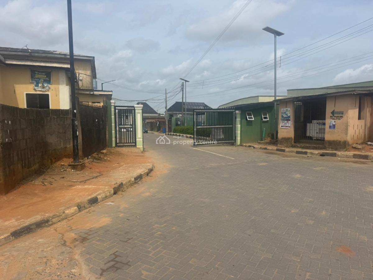 Land Measuring 350sqm with a Demolishable Bungalow on It, in a Secured, Ogba, Ikeja, Lagos, Land for Sale