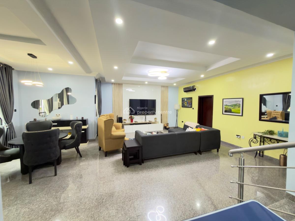 4bedrooms Furnished Fully Detached Duplex with Bq, Lekki Phase1, Lekki Phase 1, Lekki, Lagos, Detached Duplex for Rent