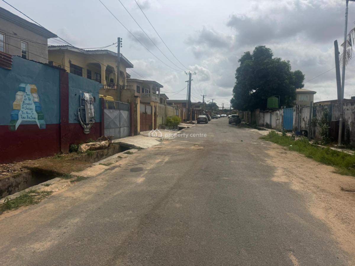 Land Measuring 300sqm with a Structure on It, in a Secured Estate., Ogba, Ikeja, Lagos, Residential Land for Sale