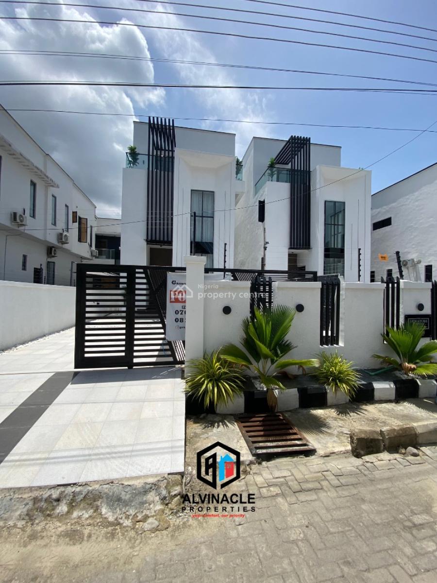 Newly Built 5 Bed Duplex with Rooftop Lounge, Orchid Road, Lekki, Lagos, Detached Duplex for Sale