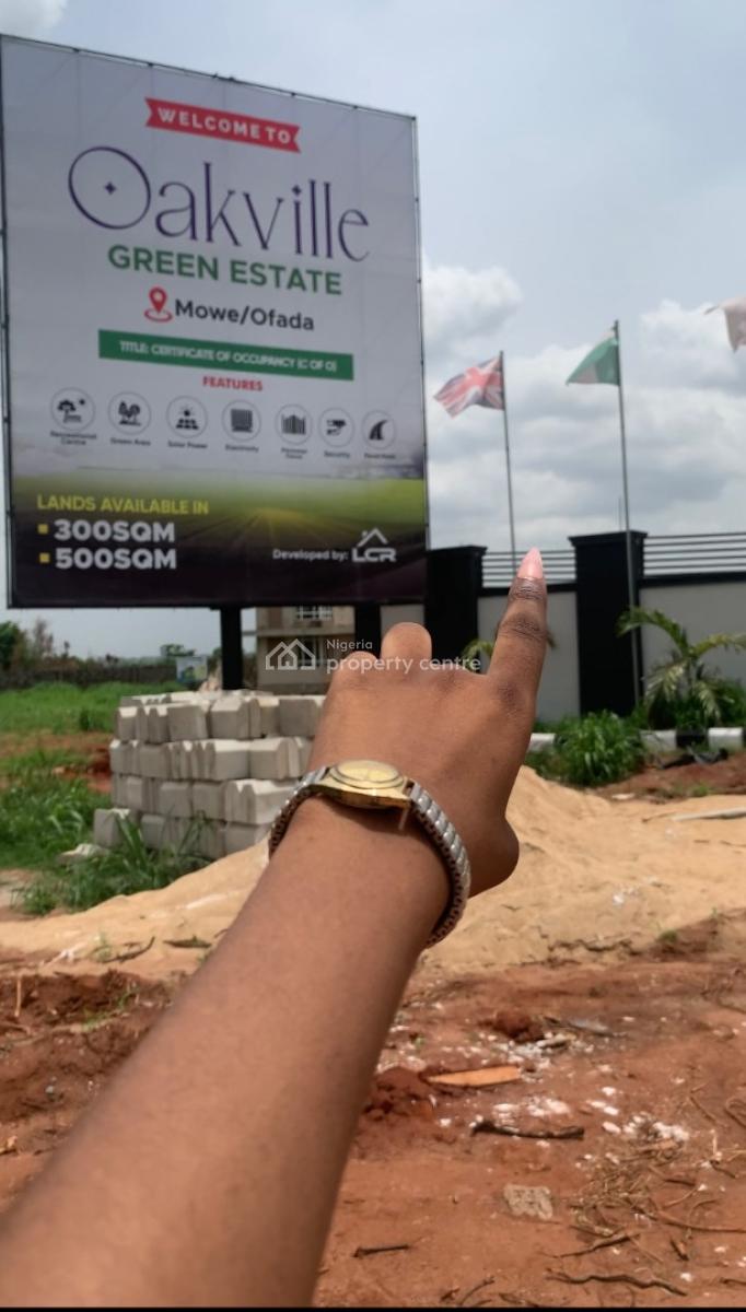 Invest Smart in Mowe-ofadas Fast-rising Luxury Estate -- Oak Ville, Oak Ville Green Estate, Mowe Ofada, Ogun, Mixed-use Land for Sale